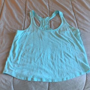 Teal tank top